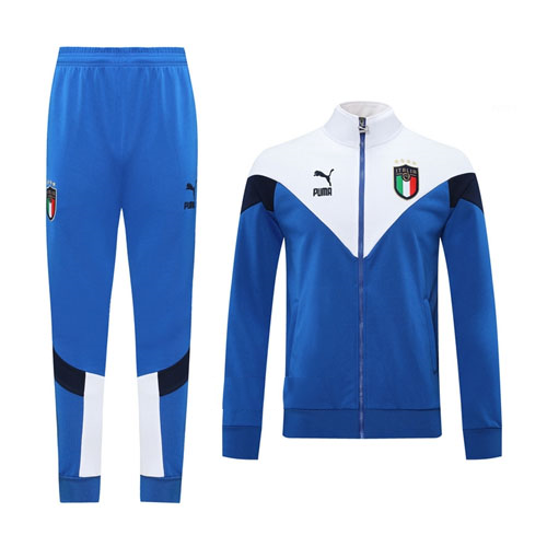 Survetement Football Italie 2020 21 Bleu